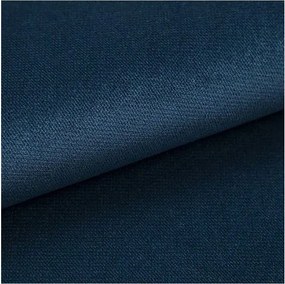 Син кадифен шезлонг Lord – Ropez