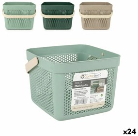Многофункционална Кошница Confortime Пластмаса 5 L 20 x 20 x 15,5 cm (24 броя)