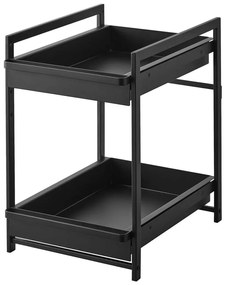 Черен метален допълнителен рафт 30x42 cm Tower – YAMAZAKI