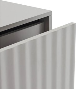 Светлосиво матово нощно шкафче Sierra – Teulat