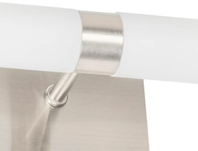 Модерна стенна лампа за баня стомана IP44 2-светлина - Bath