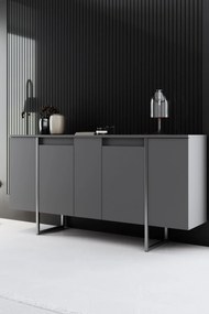 Конзола Luxe, цвят Антрацит Сребърен