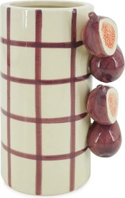 Лилава/кремава керамична ваза (височина 21 cm) Havor – Yes Everyday