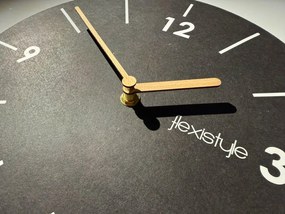 Дизайнерски стенен часовник в скандинавски стил - 30 см