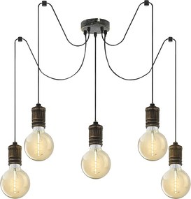 Rabalux Fidel Висящи осветителни тела IP20 E27 5x MAX 25W K 3218