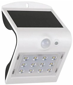 LED соларен стенен фенер с сензор LED/1,5W/3,7V 1200 mAh IP65