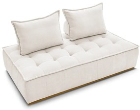 Бял диван от прежда с примки от букле 175 cm Elisa – Bobochic Paris