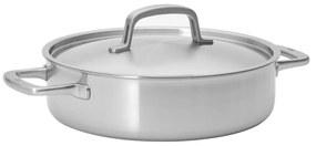 Тиган с капак от неръждаема стомана ø 28 cm tegame Lucca 3.0 – FABINI