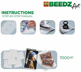 SES - Арт мъниста - ''Момиче с перлена обица'' на худ. Вермеер