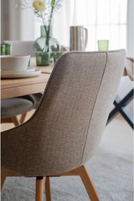 Бежови трапезни столове в комплект от 2 бр. Alison – Rowico