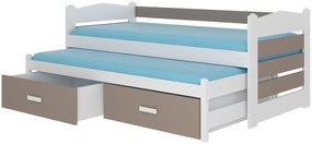 Бебешко легло Camaro-180 x 80-Without protector-White - Mpez