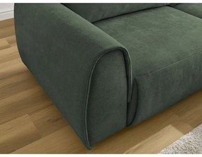 Тъмнозелен ъглов диван Aden – Bobochic Paris