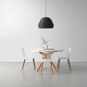 Кухненски стол Nolan-Бял (4) парчета