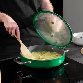 Тиган с капак/с керамично покритие ø 28 cm tegame Meda 3.0 – FABINI