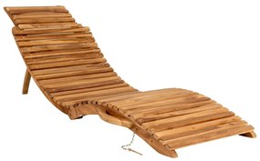 Градински шезлонг от тиково дърво Arrieta - House Nordic