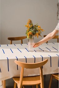 Покривка за маса със смес от лен 140x250 cm Marr – noo.ma