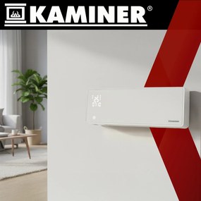 Въздушна завеса с отопление Kaminer Zelvion - електрически стенен отоплител