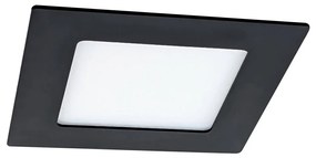 LED Лампа за окачен таван VEGA LED/6W/230V 2900/3900/5800K 12,5x12,5 см черен