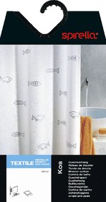 Завеса за душ 120x200 cm Kos – Spirella