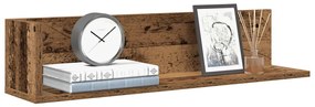 860038 vidaXL Стенни рафтове 2 бр старо дърво 75x16,5x16,5 см инженерно дърво