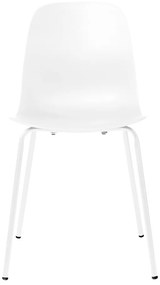 Бял трапезен стол Whitby – Unique Furniture