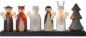 Светлинна декорация с коледен мотив Forest Friends - Star Trading