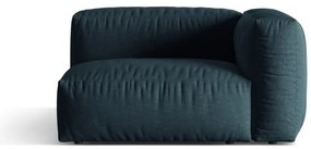 Тъмносин модул за диван (десен ъгъл) Martina – Micadoni Home