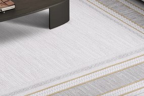Килим (100 x 300) 46009 Нева - Сиво