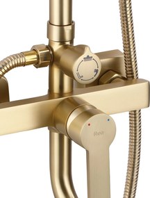 Комплект за душ REA ARGUS GOLD BRUSH