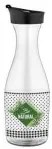 Стъклена гарафа с декор 1л "Be Natural" M-212012 - Horecano