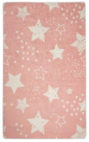 Детски килим Розов , 100 x 160 cm Stars - Conceptum Hypnose