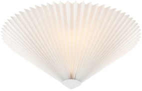 Бяла лампа за таван ø 42 cm Plisado - Markslöjd