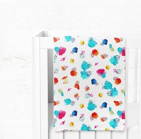 Бяло муселиново бебешко одеяло 75x100 cm Summer – Mijolnir