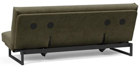 Зелен сгъваем диван от рипсено кадифе 200 cm Fraction – Innovation