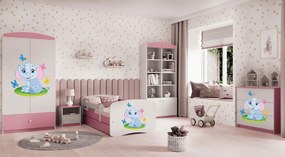 Παιδικό κρεβάτι Babydreams Cartoon-Roz-140 x 70-Elephant