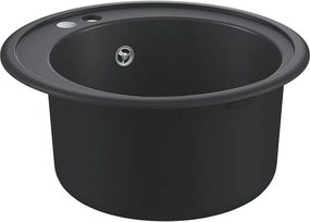 K200 кухненски умивалник ф 510 mm, композитен