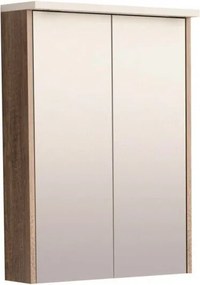 Огледален шкаф ICMC 5017-70, Inter Ceramic, с LED осветление, 50x17x70см