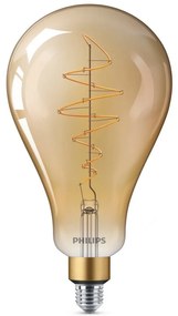 LED Демируема крушка VINTAGE Philips A160 E27/6,5W/230V 2000K