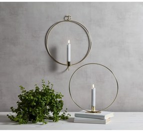 Светлинна декорация в златист цвят Flamme Table - Star Trading