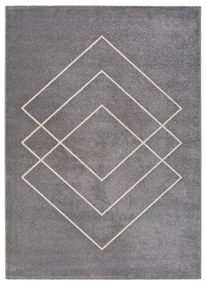 Сив килим Breda, 57 x 110 cm - Universal