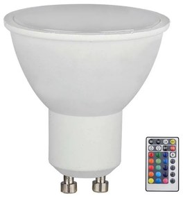 LED RGB Димируема крушка GU10/4,8W/230V 3000K + дистанционно