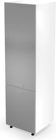 Колонен шкаф Vento DL-60/214 60см Светло сив гланц