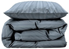 Светлосиньо единично спално бельо от дамаск 140x200 cm Noble – Södahl