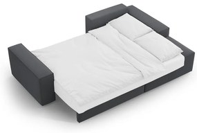 Тъмносив разтегателен ъглов диван (десен ъгъл) Jodie – Micadoni Home