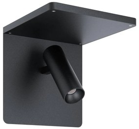 Eglo 67563 - LED Аплик с рафт CIGLIE LED/8,1W/230V черен