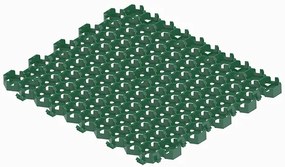 Екологична настилка PP TERRA Dark Green 580x510 mm, тъмно зелен