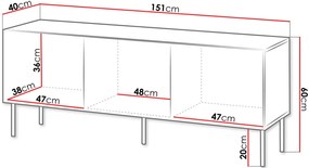 TV шкаф Siena I-Mpez