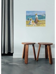 Репродукция на картина на Огюст Реноар - , 50 x 40 cm Figures on the Beach - Fedkolor