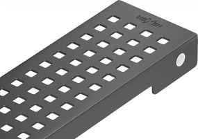 Mexen Flat M08 маска за линеен отвод 60 см, черна - 1725060