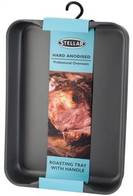 Дълбока тава за печене 41х29 см Stellar Hard Anodised